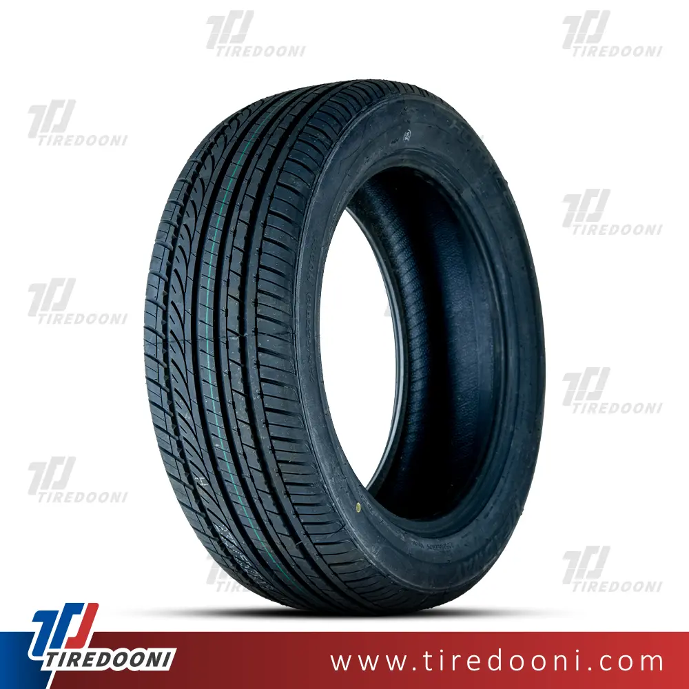 لاستیک خودرو  هدوی سایز205/50R17  مدل گل HU901
